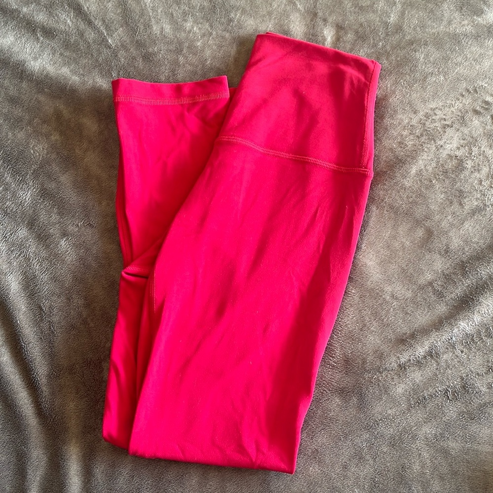 Lululemon Align 23” Dark Red Leggings